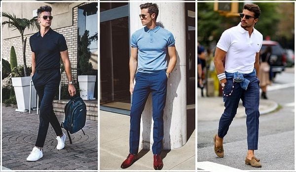 Chọn size áo polo vừa vặn tôn dáng